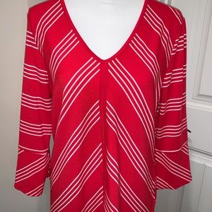 LIKE NEW Jones New York Striped Top